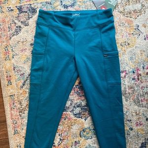 LL Bean PrimaLoft fleece tights